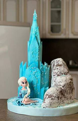 [Gala.cake.couture] Торт Холодное Сердце (Галина Егиазарян)