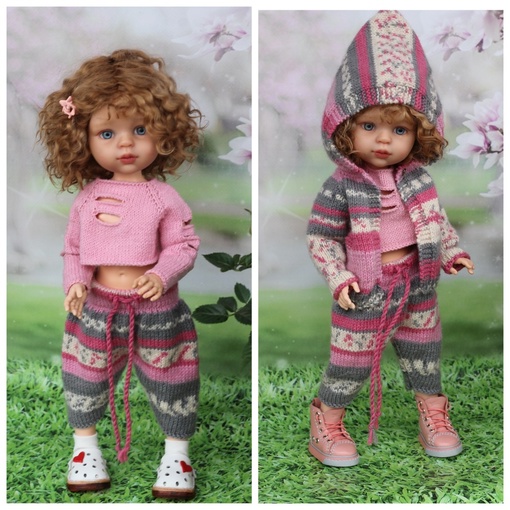 [Любимая кукла] Белые ночи - жакет с капюшоном на Паолок и Минуш (Марина Кащенкова), фото 1 из 1.