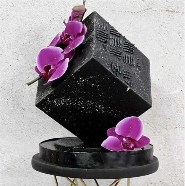 [vkus_lobacheva] Марафон по изготовлению гравитационного 3D торта Черный куб (Оксана Лобачева)