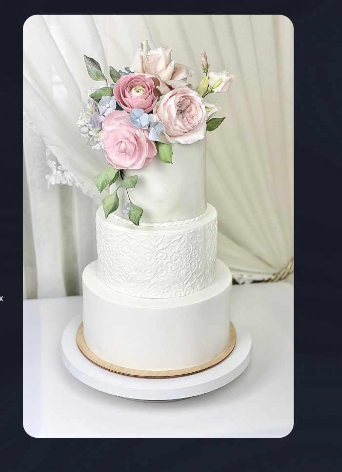 [Cake Pro] Свадебные торты. Тариф Стандартный (Елена Решетняк)