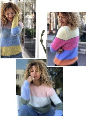 Разноцветный джемпер (knitfactory)