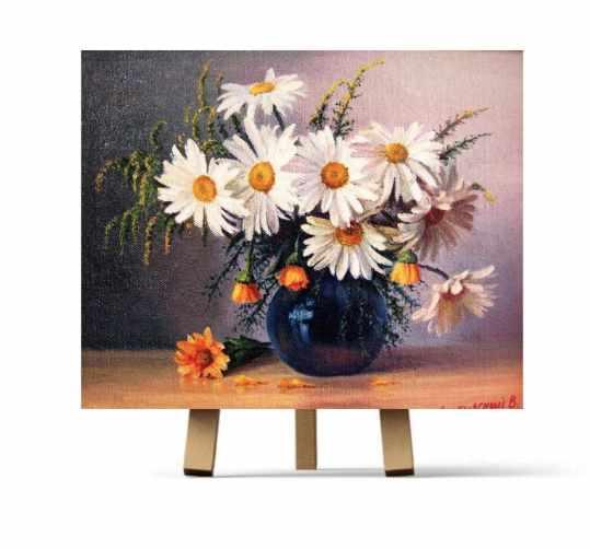 [Рисуем дома] Ромашки по мотивам художника Вячеслава Алатырского (Ирина Шпакова)