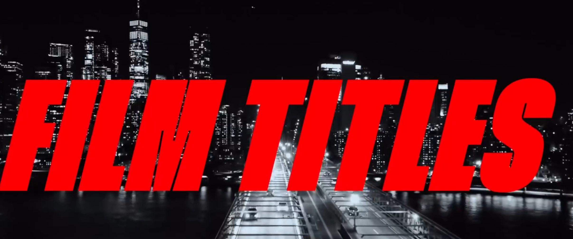 Эффекты - Film Titles, 2023 (AcidBite)