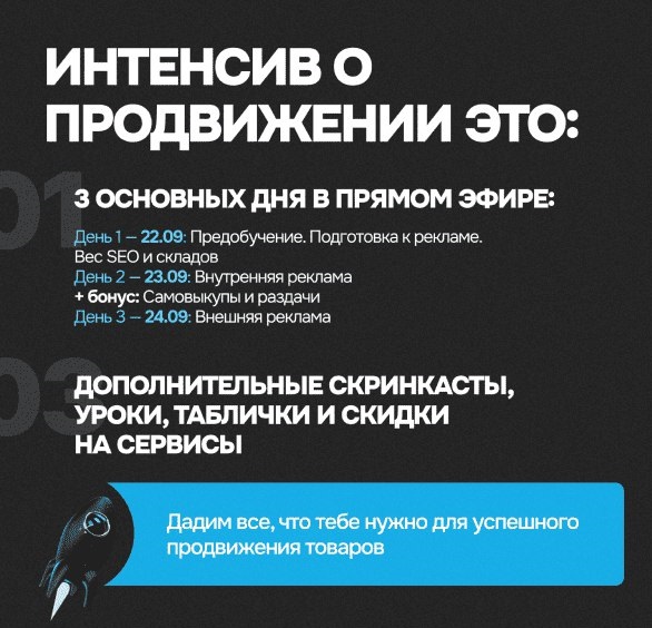 Интенсив по продвижению 2.0. Тариф 1 (Влад Полагушин, Виталия Цалко)