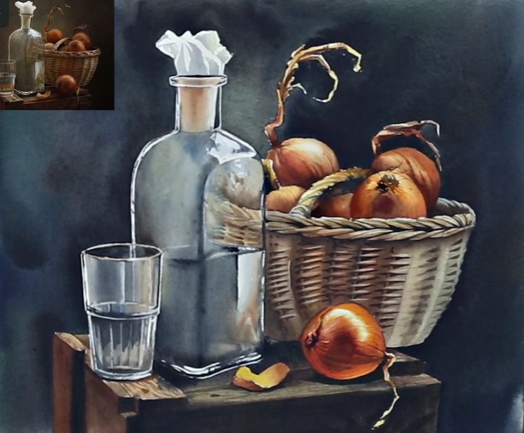 [Художник online] Основы живописи акварелью  (Дарья Куцаева)