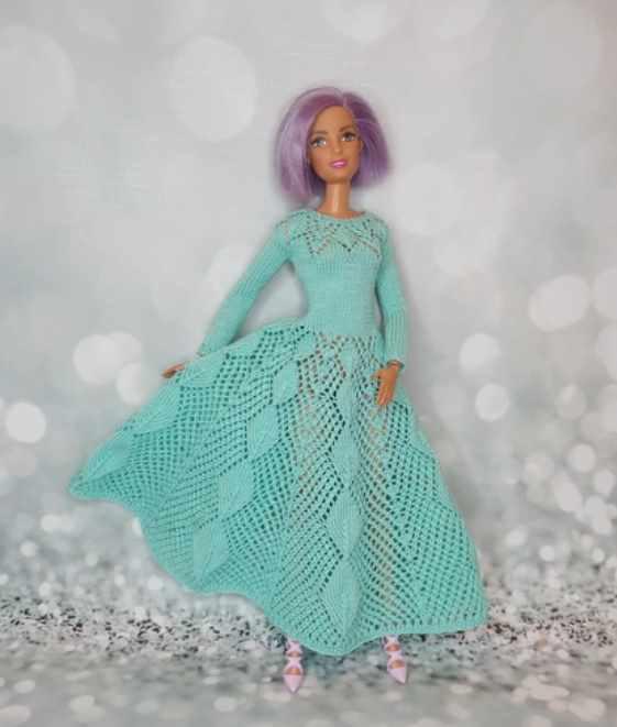 Платье «Идеальное» для кукол Barbie Standard (Люся Коркина), фото 1 из 1.