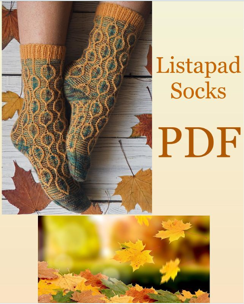 [helenavasilevna] Носки Листопад (Алена Малевич)