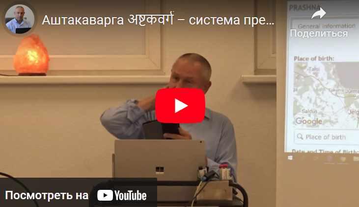 Аштакаварга – система предсказания и анализа с математической точностью. Онлайн трансляция (часть 8-я) (Шива)