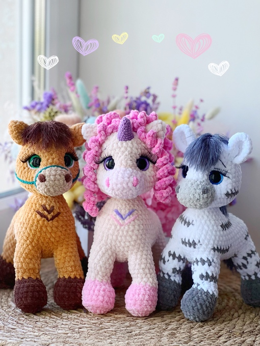 [grebneva_toys] Скакуны (Светлана Гребнева), фото 1 из 1.