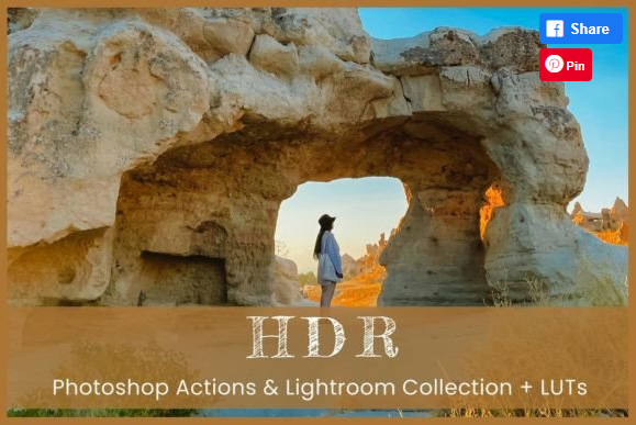 [Creativefabrica] 14 HDR Photoshop Actions Presets LR