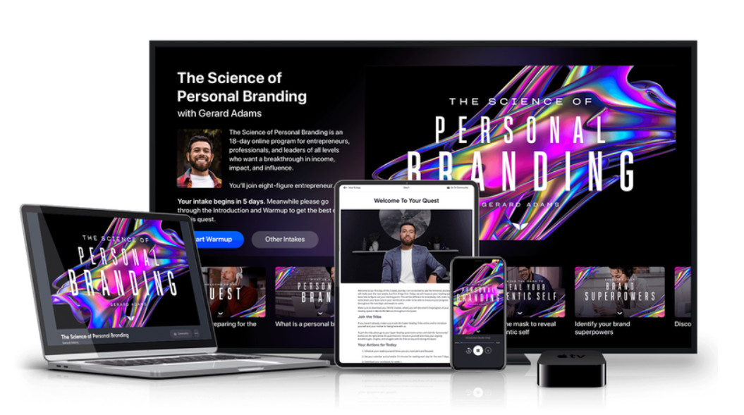 [Mindvalley] The Science of Personal Branding (Gerard Adams)