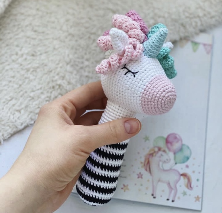 Погремушка Единорог (Марина Камбур)