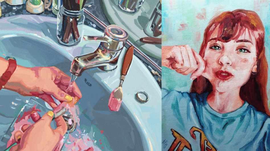 [Domestika] Современные техники масляной живописи. Contemporary Oil Painting Techniques (Алай Гануза)