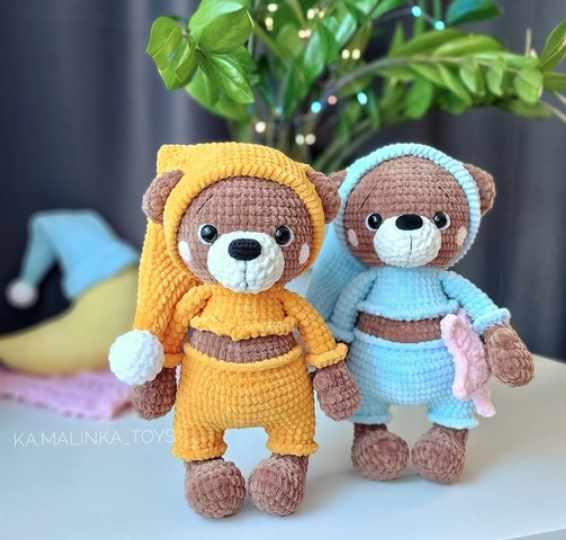 Мишка в пижамке (Елизавета Камалина)