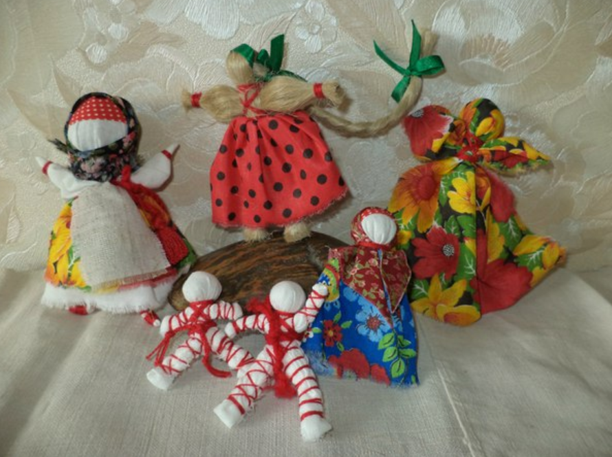 Семинар-практикум по обережным куклам. 1, 2 день (Елена Колонцова)