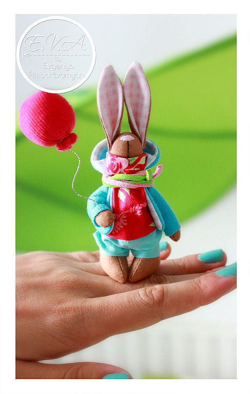 Видео мастер-класс по зайчику "Little Бани" (Евгения Амбарцумян)