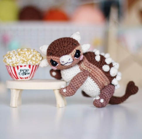 [LoopyPattern] Анкилозавр Бруно. Крючок (Ангелина Таранина)