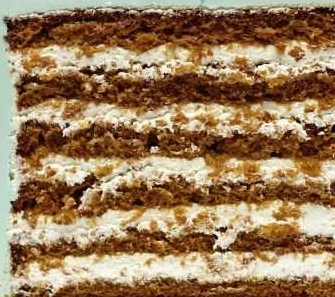 Торт Медовый со сметанным кремом (Ольга Куликова)