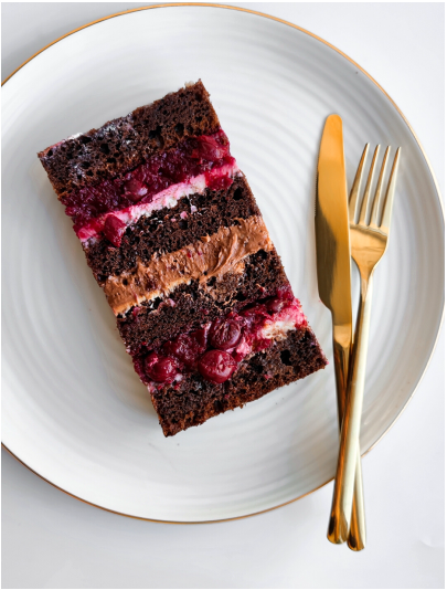 [Cake by Angel] Торт шоколадный вишневый мокко (Ангелина Коба)