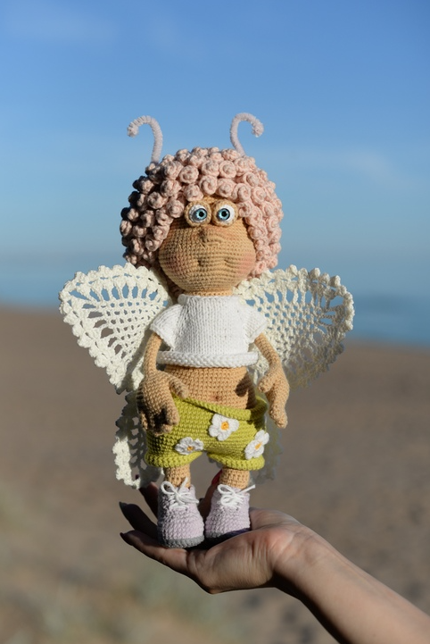 [petellka_toy] Бабочка Жужа. Крючок (Татьяна Высоцкая)