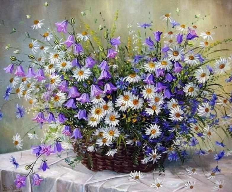 [Рисуем] Живопись: Букет (Ирина Шпакова)