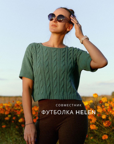 [sopot_knit] Футболка Helen (Анна Сопот)