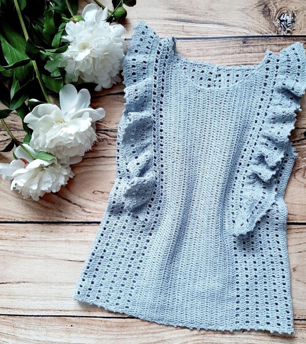 Топ с рюшами Valeriе (Анна Харламова)