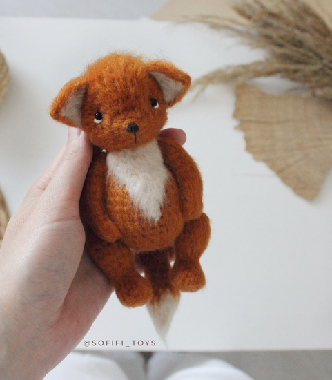 [Sofifi-Toys] Лиса. Крючок (Анна Пономарева)