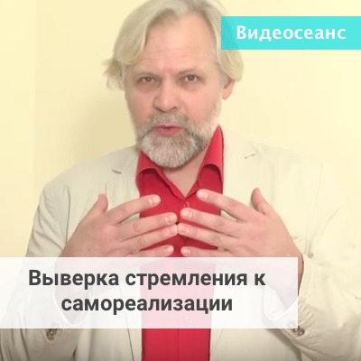 Выверка стремления к самореализации (Андрей Ермошин)