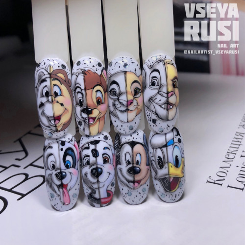 [Vseya Rusi] Disney Sketches (Татьяна Кашляева)