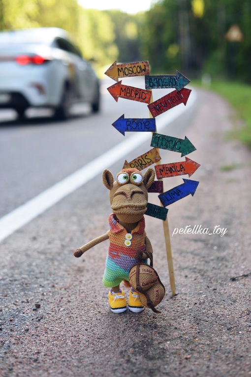 [petellka_toy] Верблюжонок Эндрю (Татьяна Высоцкая)