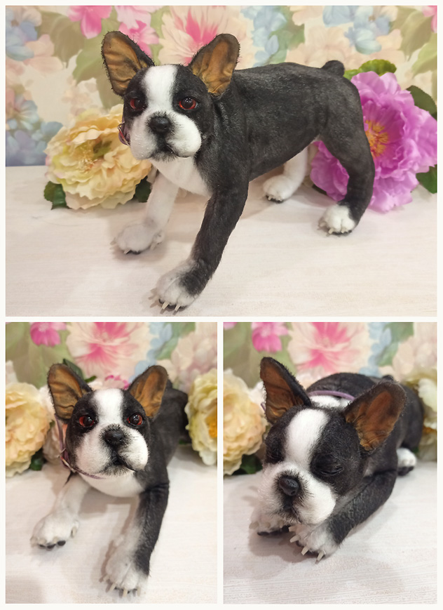 Приемы построения выкройки на примере бостонского терьера (Елена Тимершаихова)