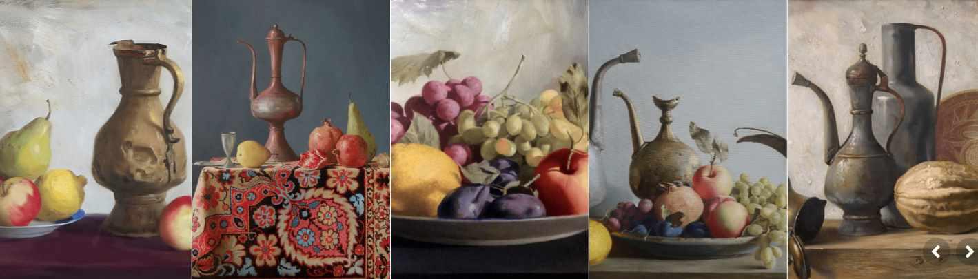 Восточный натюрморт маслом (Сабит Нуримов)