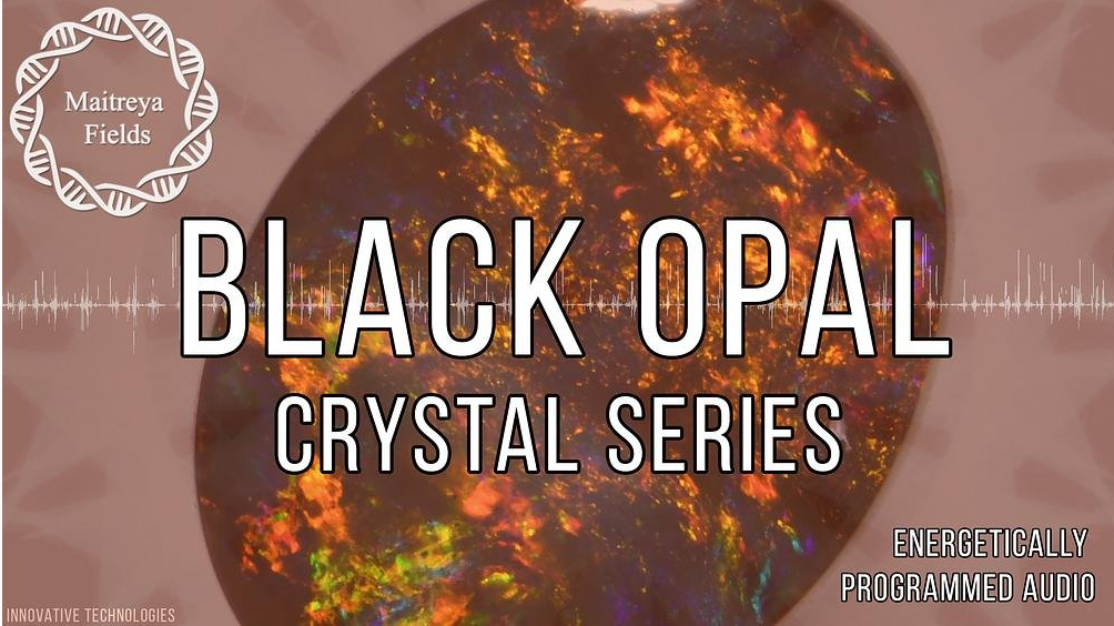 [Maitreya Fields] Черный Опал. Драгоценный камень - Black Opal