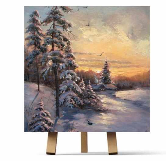 [Рисуем дома] Зима (Ирина Шпакова)