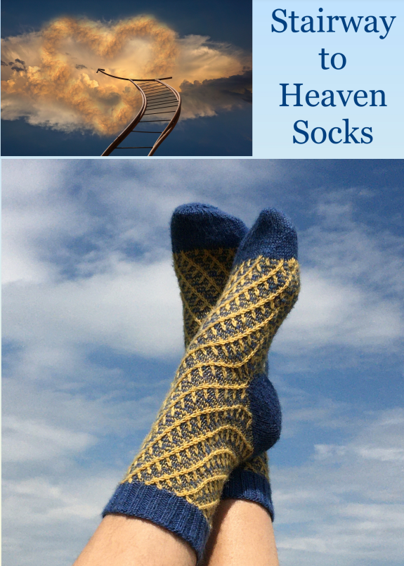 Носки Stairway to heaven. Носки Лестница в небеса (Алена Малевич)