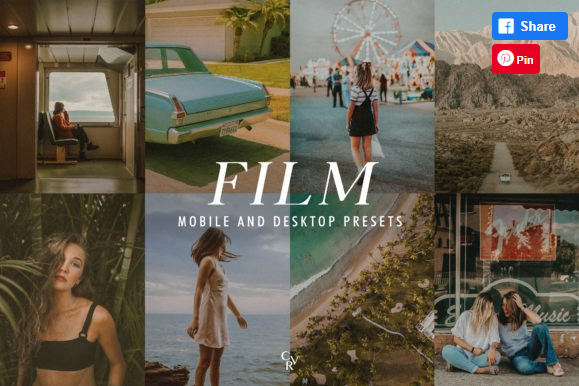 [Creativefabrica] 10 Film Lightroom Presets