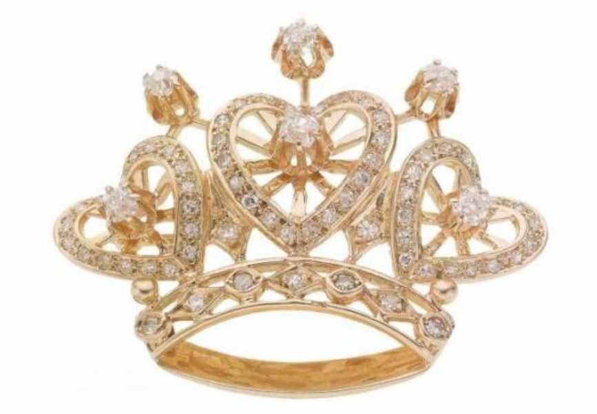 Магическая Золотая Кристаллическая Корона (Лавиния Сина Шендрей)