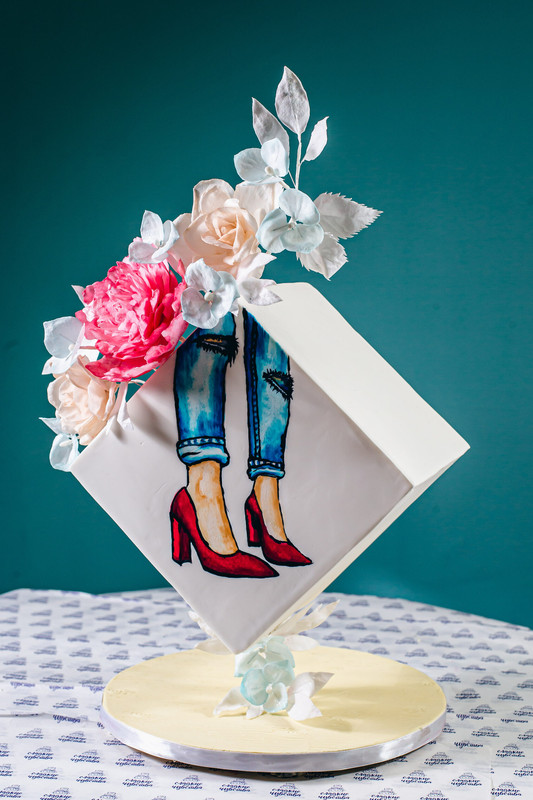 [personal.konditer] 3Д Торт Цветочный Куб (Юлианна Сухотерина)
