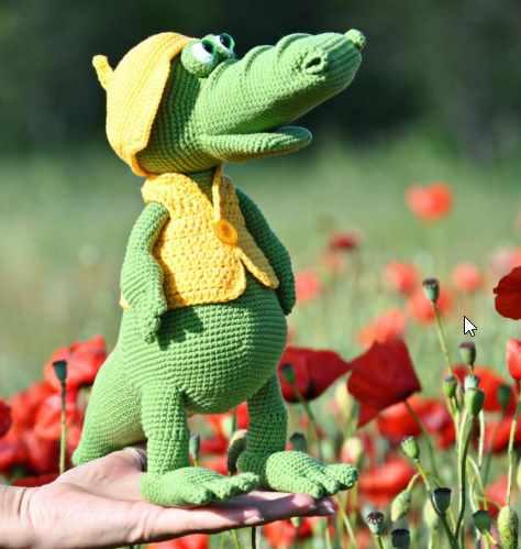 Мастер класс Крокодиленок (Татьяна Высоцкая)