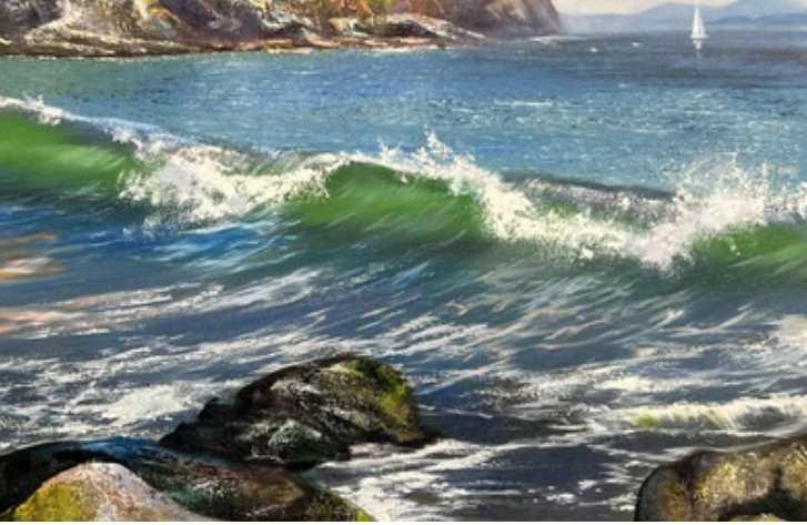 [Студия живописи] Морской пейзаж (Ольга Базанова)