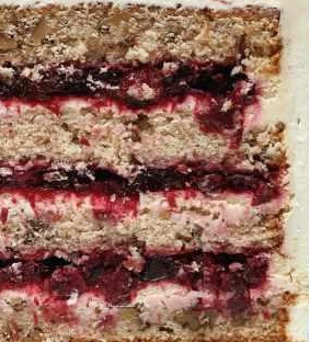 Торт "Орех с вишней" (Ольга Куликова)