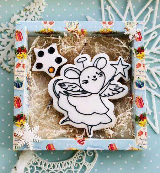 Видеоурок Пряничные раскраски (Анастасия Политыкина)