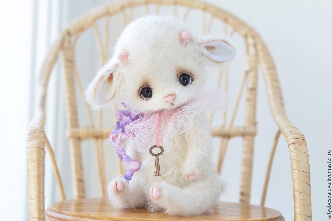 Выкройка + подробный МК "Овечка" (pdf + видео) (Катя Беспалова)