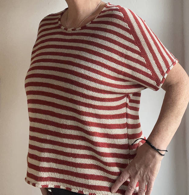 [Вяжи.ру] Льняной топ Hor no16 (Лони Кьелдсен)