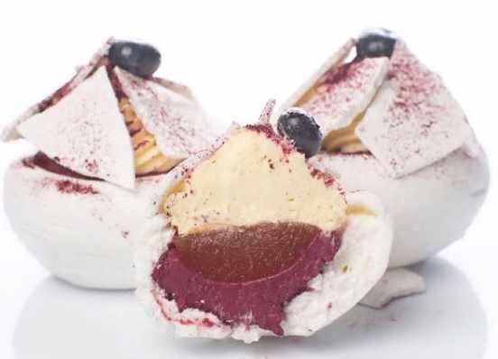 Рецепт Павлова-персик (Вера Никандрова)