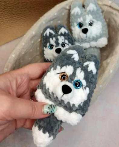 [Do_bro_v_dom] Брелок Хаски (Алина Ерукова)