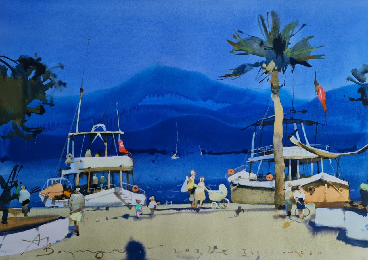 [enterclass] На морском берегу (Александр Воцмуш)