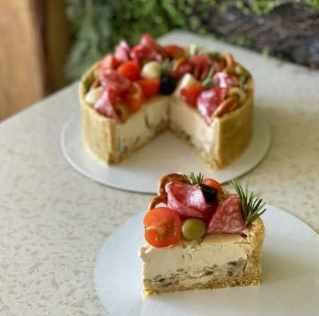 Чизкейк Куриный жульен (brutal_cakes)