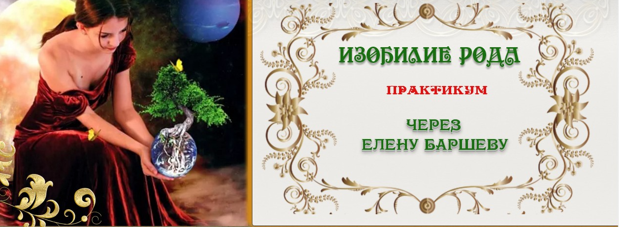 Изобилие Рода. Практикум (Елена Баршева)